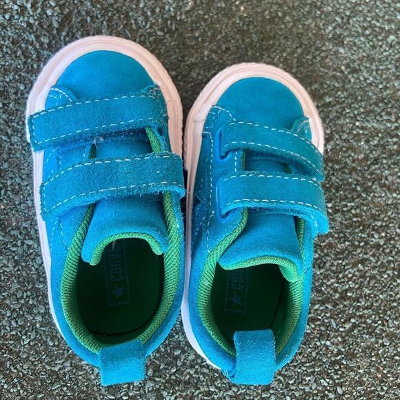 Converse Toddler baby Toddler One Star 2V Ox Hawaiian Ocean Size 4 - Picture 5 of 13